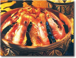 Couscous aux crevettes