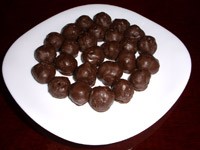 Petites boules au cake râpé