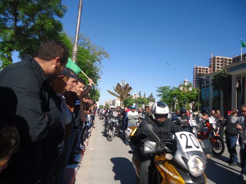 Coup d'envoi du Rallye de l'Est 2013 à partir de Sétif