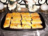 Gâteau à la cacahuète dentelé