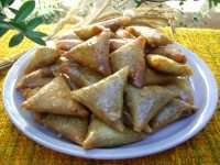 Briouats aux cacahuètes et graines de sésames