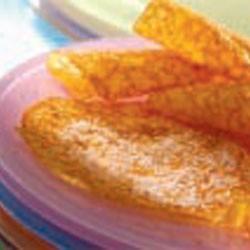 Crêpes roulées à la noix de coco