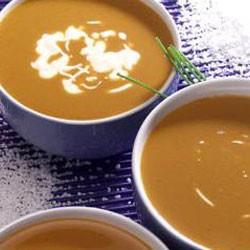 Soupe piquante à l’ail