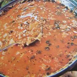 Tchich ‘l-qmah-soupe aux grains de blé
