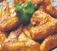 Poulet roti à l'orange