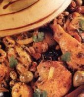 Poulet aux fruits secs