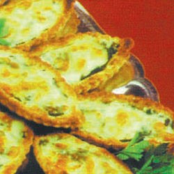 Barquettes aux épinards