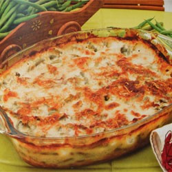 Gratin d'haricots verts