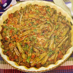 Haricots verts au four