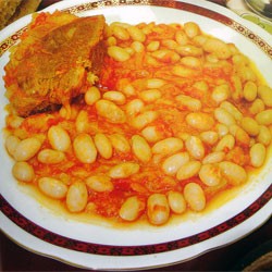 Loubia aux oignons et à la tomate