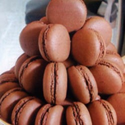 Macarons au chocolat
