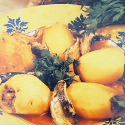 Pommes de terre farcies aux sardines