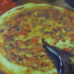 Quiche à la tchektchouka