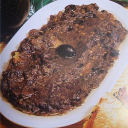 Salade d’aubergines et d’olives noires