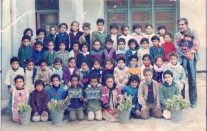 Les élèves de la periode scolaire 1986/1987