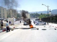 Les agents de sécurité en colère