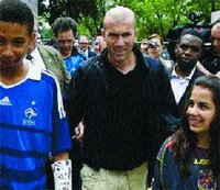 Zidane, messager d'espoir pour Montréal