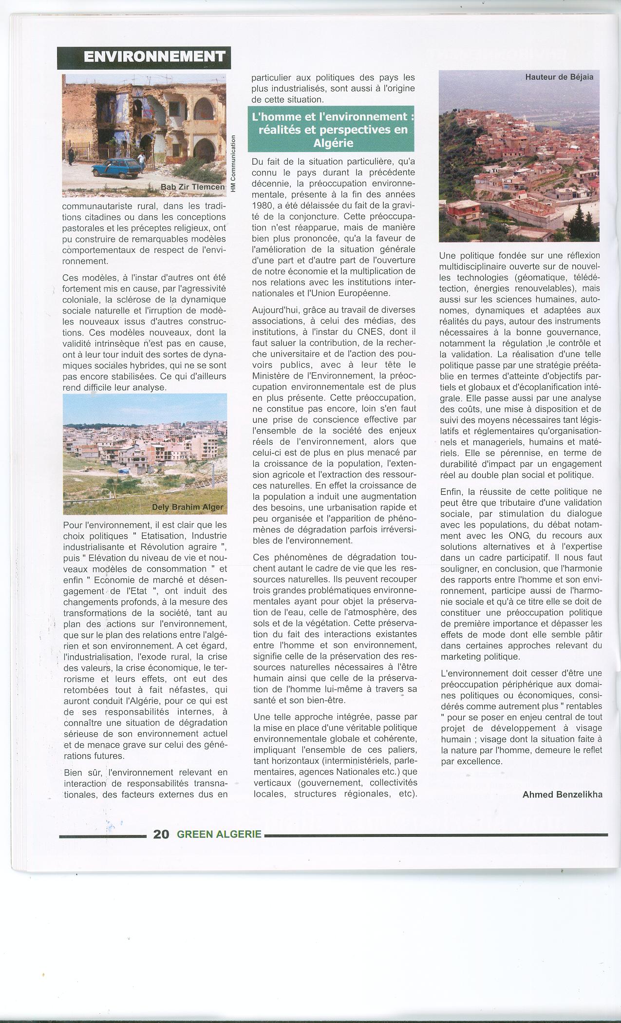 L'homme et l'environnement (2)