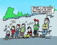 Des chômeurs par vagues successives