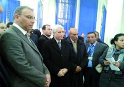 Visite de travail et d'inspection de Tayeb Louh