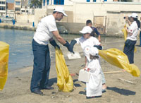 Opération «Eboueurs de la mer» 1 757 tonnes de détritus ramassés