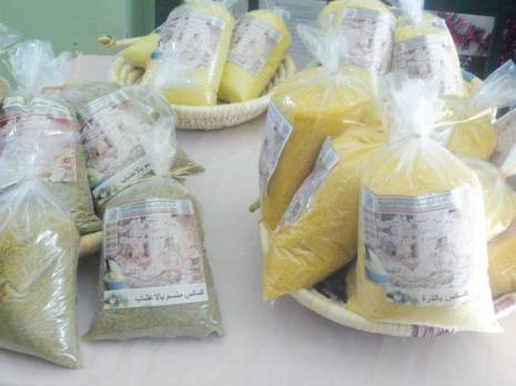 Couscous Lahmama ou le roi des plats traditionnels à Blida Il est préparé à base de plantes aromatiques