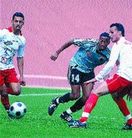 Le Widad à pied d''uvre à Sousse