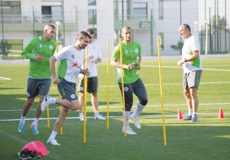 Les Verts entament leur stage Equipe nationale