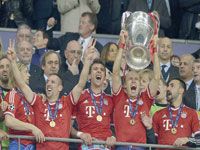 Vainqueur de la ligue des champions Le Bayern Munich roi d'Allemagne et d'Europe