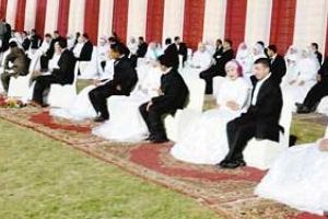 الجلفة : جمعية المودة والرحمة تعبد طريق الباءة في حفل كبير ل40 زوجا