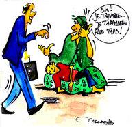 Un métier auquel on est formé dès le ' berceau