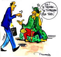 Un métier auquel on est formé dès le ' berceau