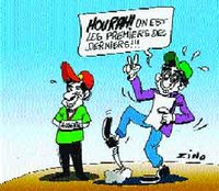 L'Algérie lanterne rouge