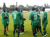 L'équipe zambienne aujourd'hui à Alger