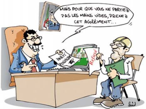 Pourquoi pas de nouveaux syndicats ' Il y a eu l'agrément de nouveaux partis