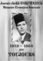 Pour cheikh Hadj M'rizek  enfin ressuscité et revisité