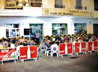 Le café El Bahdja, réceptacle des artistes chaâbis