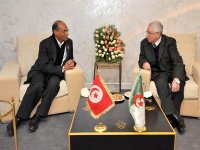 Abdelkader Bensalah reçu par le président tunisien