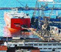 Cafouillage au port d'Alger