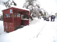 Tizi Ouzou Retour de la neige hier