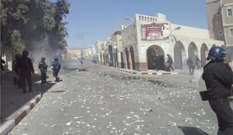 جرحى في أعمال عنف بغرداية