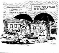 De la boue et des risques d'inondation