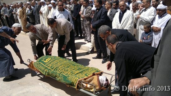 الجلفة تودع ابنها البار 