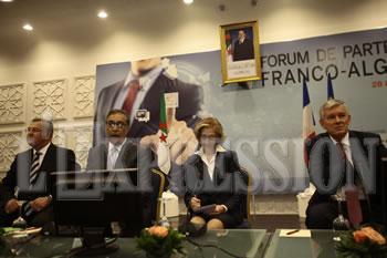 Une clôture en apothéose FIN DU FORUM DE PARTENARIAT FRANCO-ALGERIEN