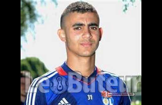 Rachid Ghezzal, buteur avec l'équipe de France