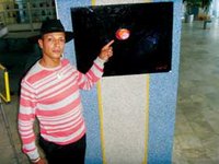 Zahraoui  Mohamed : Un expressionniste abstrait qui sort des ténèbres