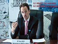 Thomas Davin, représentant de l'UNICEF, au forum de 'Liberté