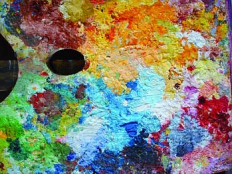 L'expression par la peinture de Mohamed Djoua Cybergalerie de Didouche Mourad à Alger