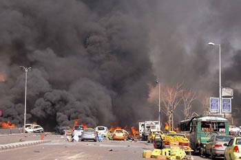 Attentat meurtrier à Damas LA BATAILLE CONTINUE DE FAIRE RAGE À QOUSSEIR