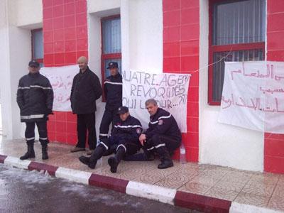 4 sapeurs-pompiers en grève de la faim à Constantine PROTECTION CIVILE
